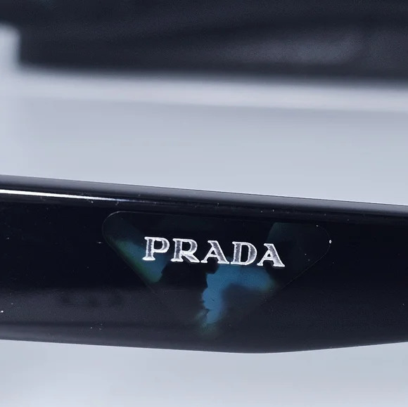 Prada Black Eyeglasses RX VPR 15Y 1AB 101 - Picture 10 of 11